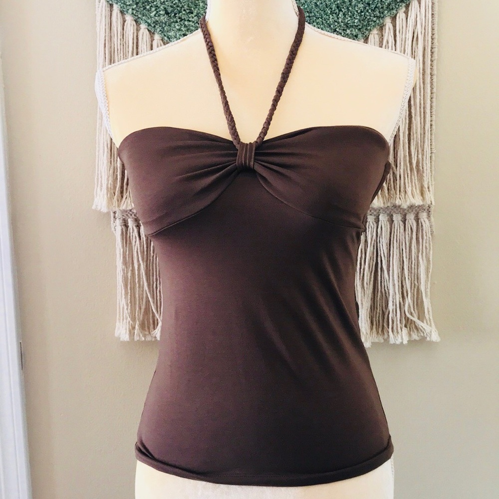 😍NWT. Tommy Bahama Braided Strap Halter